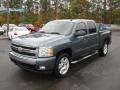 2007 Blue Granite Metallic Chevrolet Silverado 1500 LT Crew Cab  photo #1