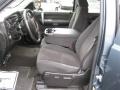 Dark Titanium Gray 2007 Chevrolet Silverado 1500 LT Crew Cab Interior Color