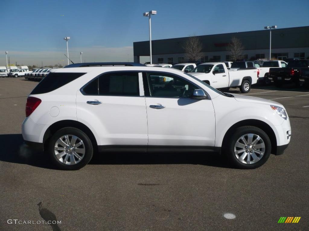 Summit White 2010 Chevrolet Equinox LTZ AWD Exterior Photo #40446437