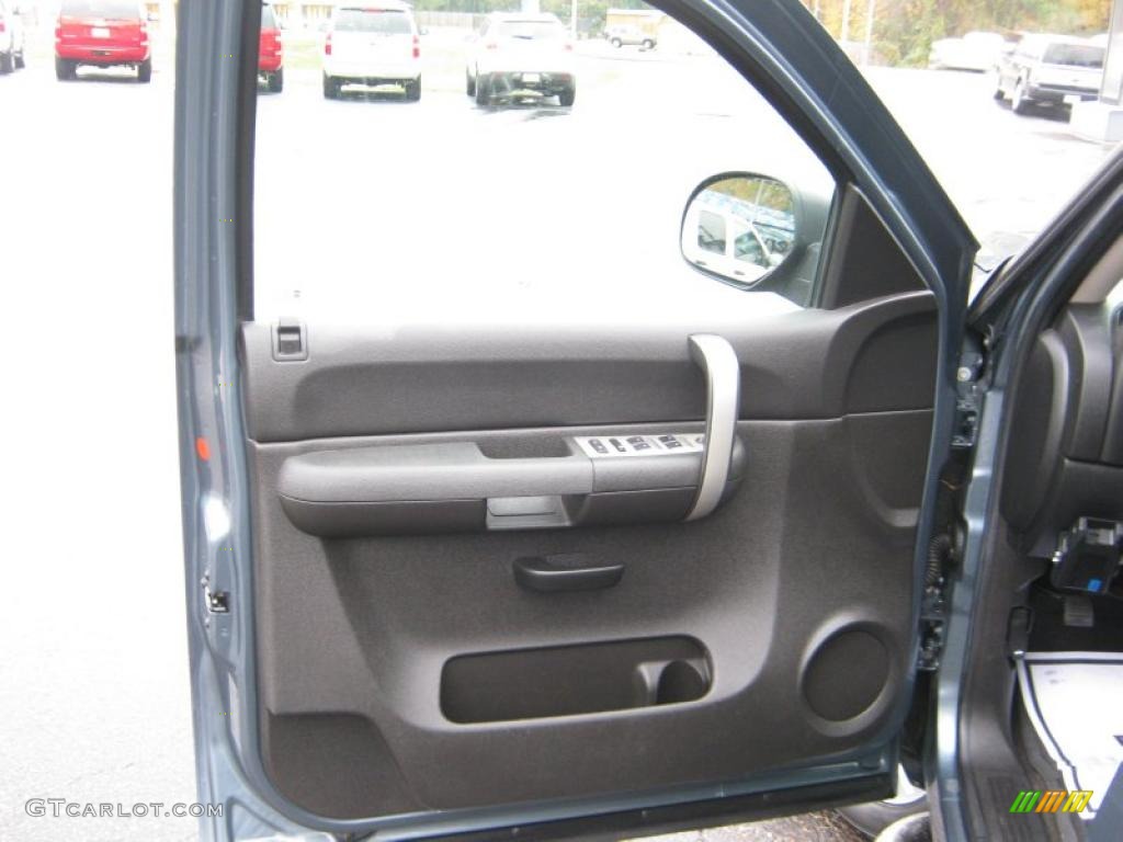 2007 Silverado 1500 LT Crew Cab - Blue Granite Metallic / Dark Titanium Gray photo #16