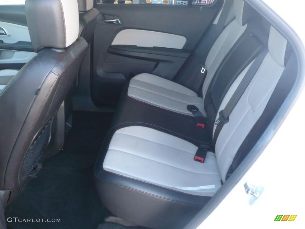 Jet Black/Light Titanium Interior 2010 Chevrolet Equinox LTZ AWD Photo #40446545