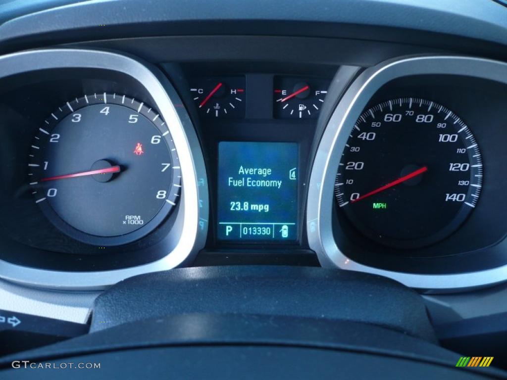 2010 Chevrolet Equinox LTZ AWD Gauges Photo #40446697