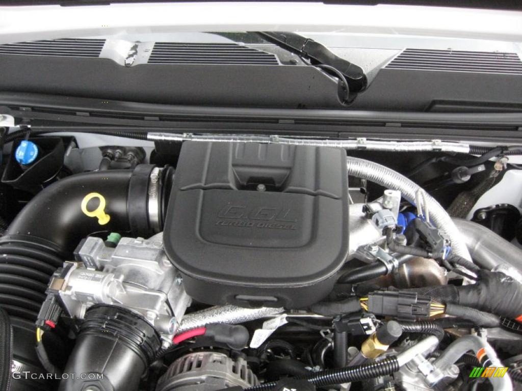 2011 Chevrolet Silverado 3500HD LTZ Crew Cab 4x4 6.6 Liter OHV 32-Valve Duramax Turbo-Diesel V8 Engine Photo #40447289
