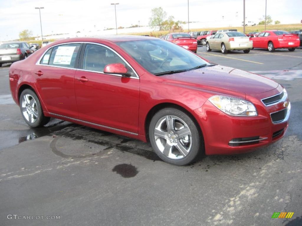 Red Jewel Tintcoat 2011 Chevrolet Malibu LT Exterior Photo #40447337