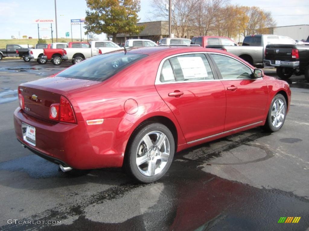 Red Jewel Tintcoat 2011 Chevrolet Malibu LT Exterior Photo #40447353