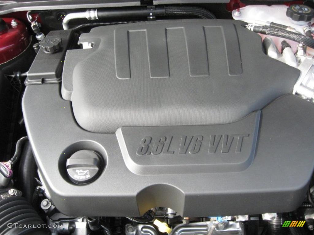 2011 Chevrolet Malibu LT 3.6 Liter DOHC 24-Valve VVT V6 Engine Photo #40447525