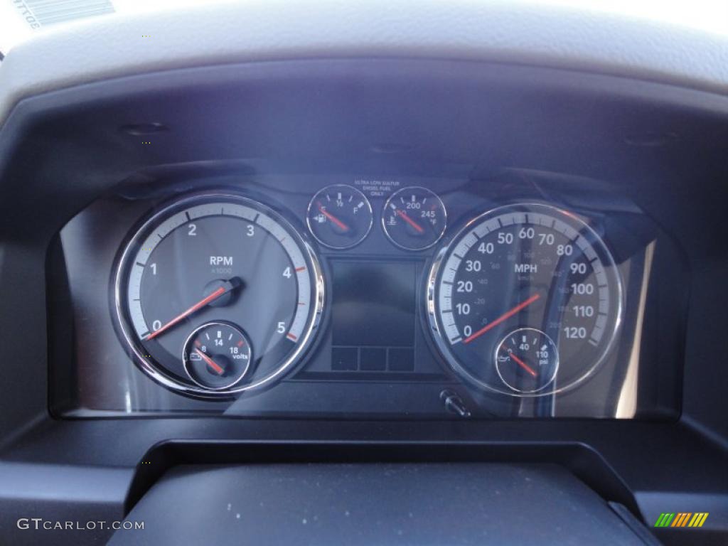 2011 Dodge Ram 2500 HD ST Crew Cab Gauges Photo #40447769