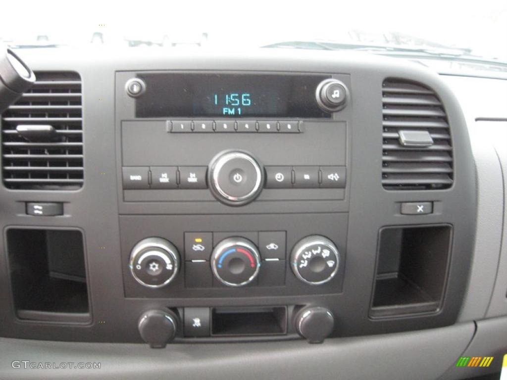 2011 Silverado 1500 Regular Cab - Summit White / Dark Titanium photo #8