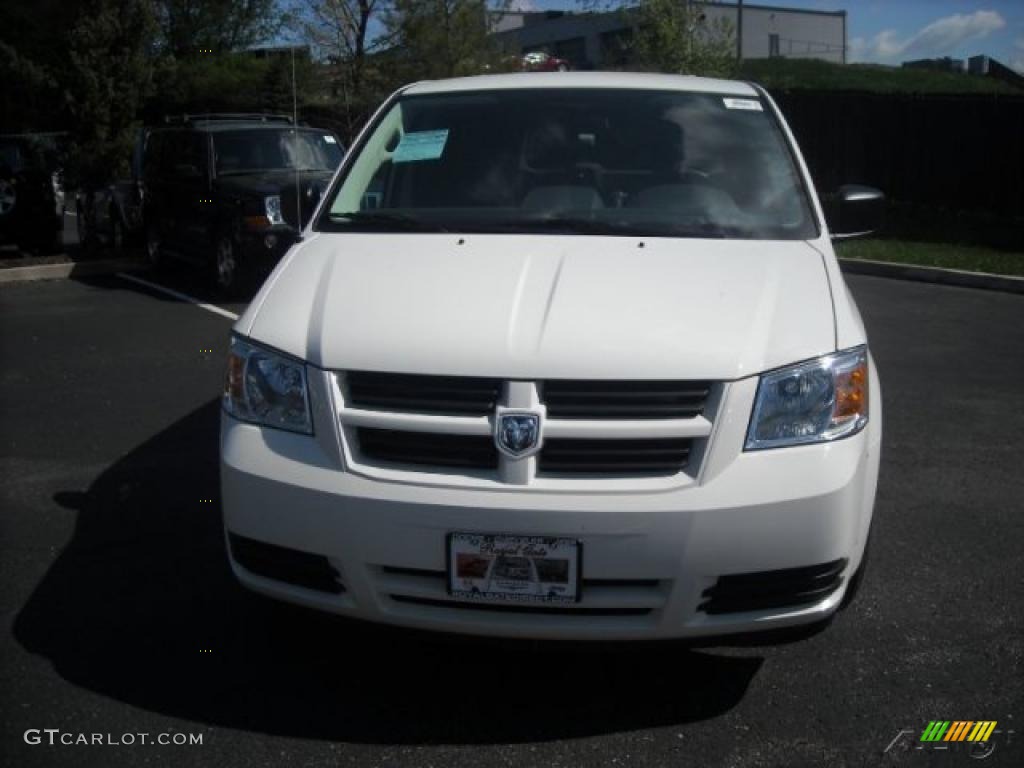 2010 Grand Caravan C/V - Stone White / Dark Slate Gray/Light Shale photo #3