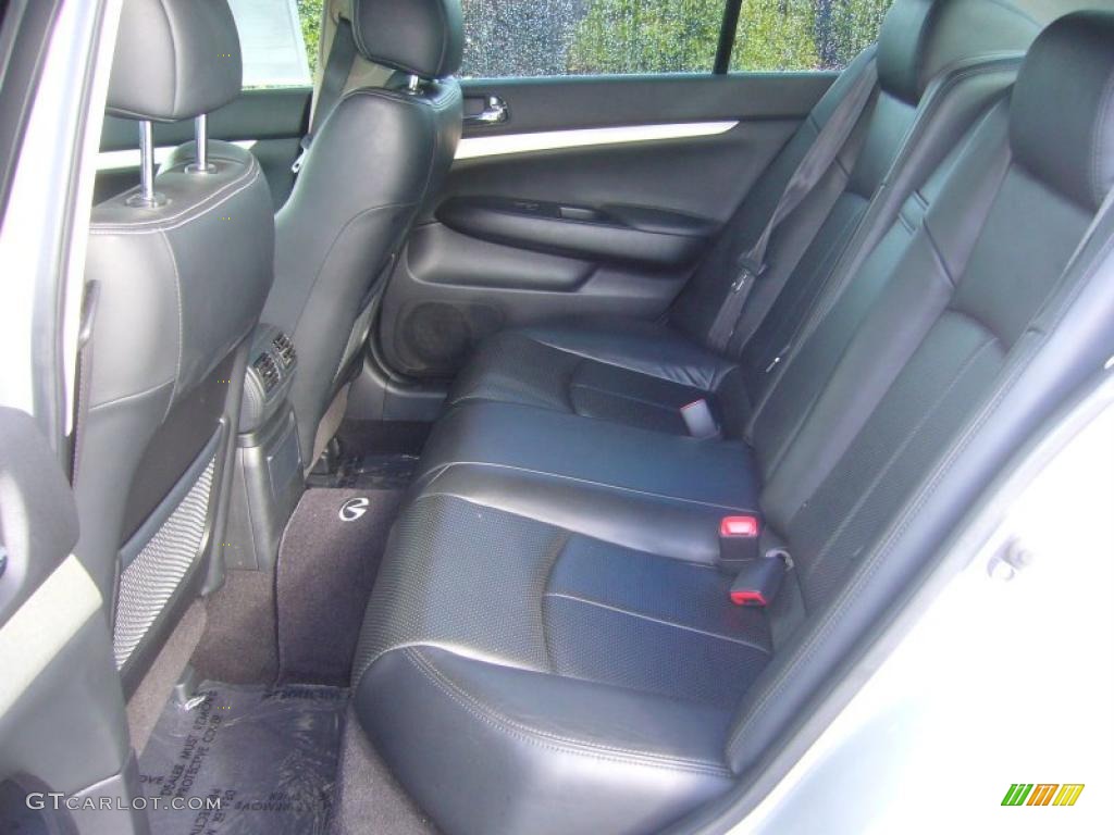 Graphite Interior 2008 Infiniti G 35 S Sport Sedan Photo #40450453