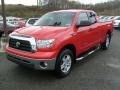 2008 Radiant Red Toyota Tundra SR5 Double Cab 4x4  photo #3