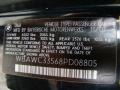 2008 BMW 3 Series 328xi Coupe Info Tag