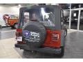 2004 Flame Red Jeep Wrangler X 4x4  photo #5