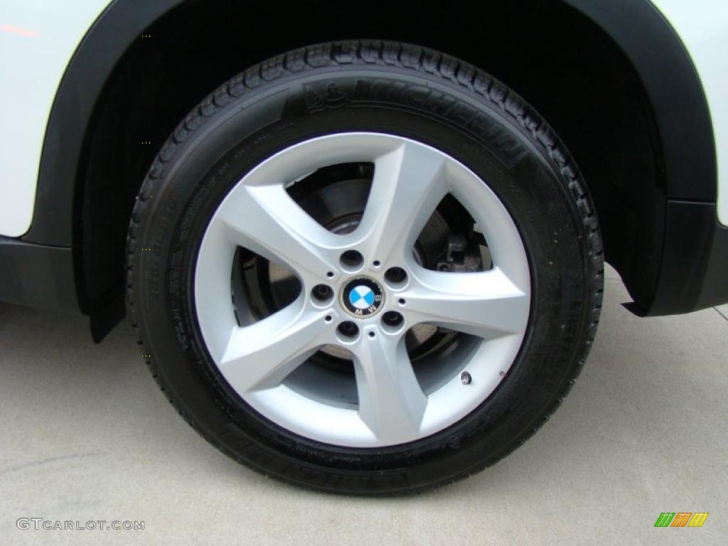 2008 X5 3.0si - Alpine White / Tobacco photo #6