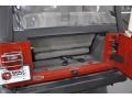 2004 Flame Red Jeep Wrangler X 4x4  photo #15