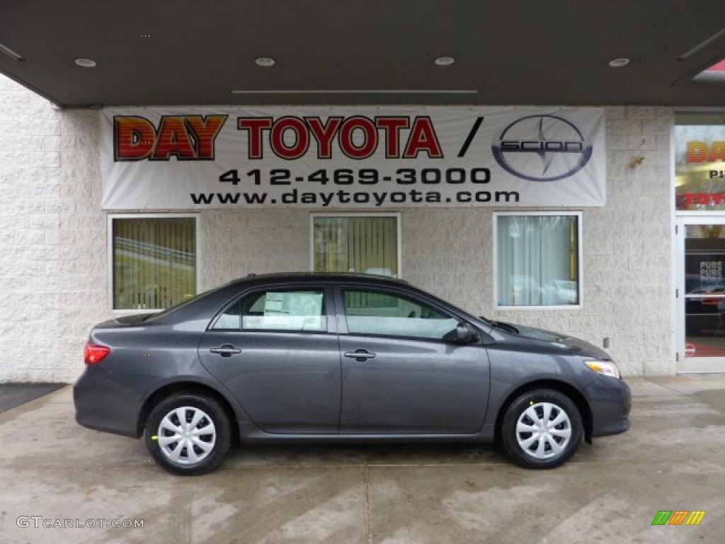 2010 Corolla LE - Magnetic Gray Metallic / Ash photo #1