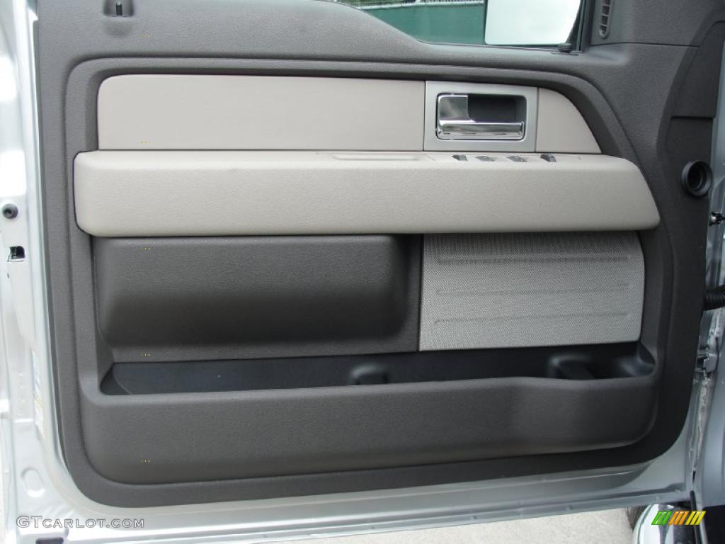2010 F150 XLT SuperCrew 4x4 - Ingot Silver Metallic / Medium Stone photo #21