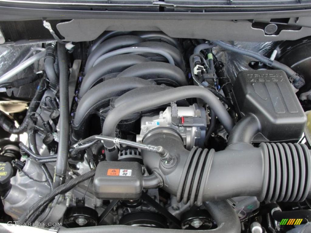 2010 F150 XLT SuperCrew - Tuxedo Black / Medium Stone photo #17