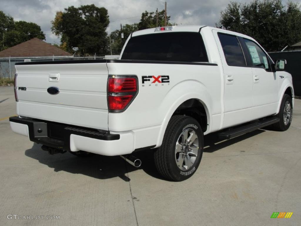 2010 F150 FX2 SuperCrew - Oxford White / Black photo #3