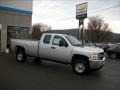 Sheer Silver Metallic - Silverado 2500HD Extended Cab 4x4 Photo No. 1