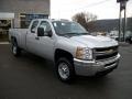 Sheer Silver Metallic - Silverado 2500HD Extended Cab 4x4 Photo No. 2