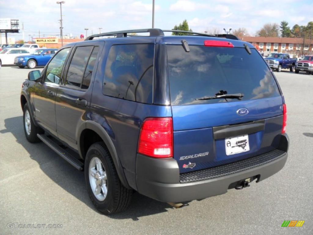 2004 Explorer XLS 4x4 - Dark Blue Pearl Metallic / Graphite photo #2