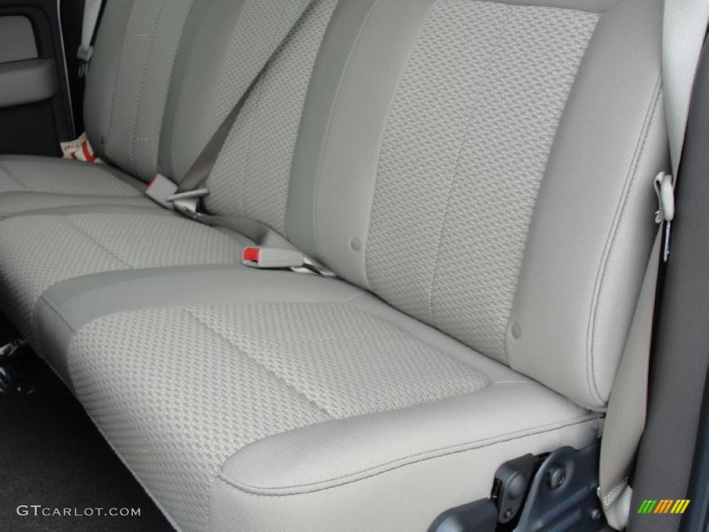 2010 F150 XLT SuperCab - Ingot Silver Metallic / Medium Stone photo #21