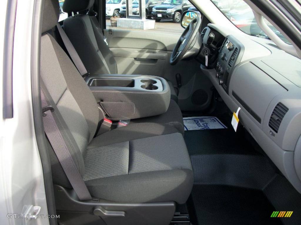 2011 Silverado 1500 Regular Cab - Sheer Silver Metallic / Dark Titanium photo #16