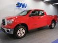 2010 Radiant Red Toyota Tundra Double Cab 4x4  photo #2
