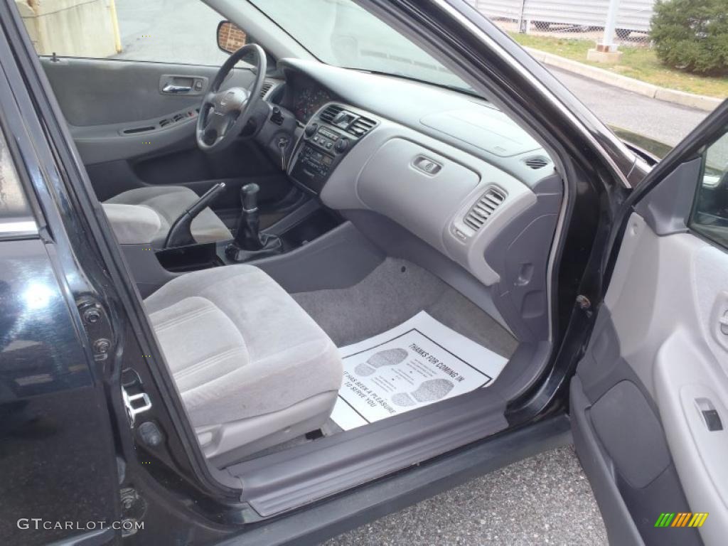 2000 Accord LX Sedan - Nighthawk Black Pearl / Quartz photo #34