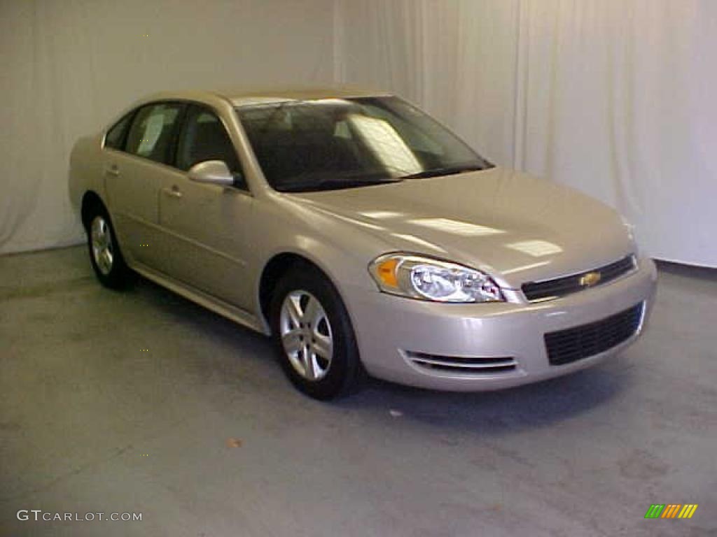 2010 Impala LS - Gold Mist Metallic / Ebony photo #1