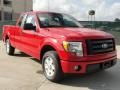 Vermillion Red - F150 STX SuperCab Photo No. 1