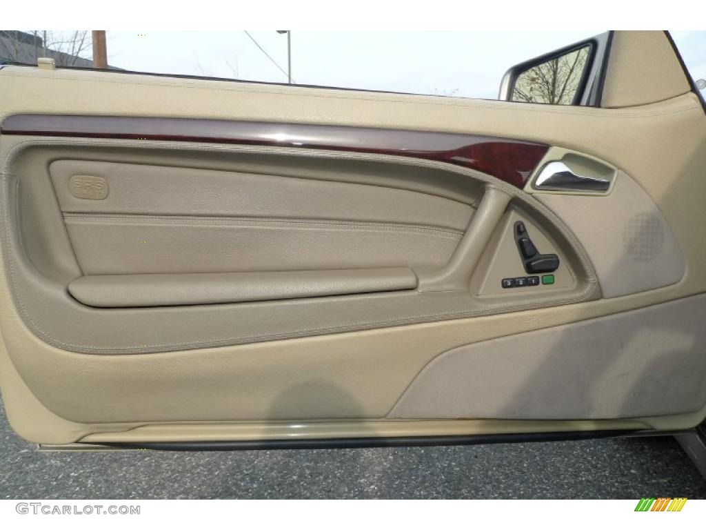 1998 Mercedes-Benz SL 600 Roadster Beige Door Panel Photo #40458842