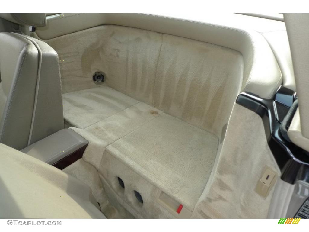 Beige Interior 1998 Mercedes-Benz SL 600 Roadster Photo #40458910
