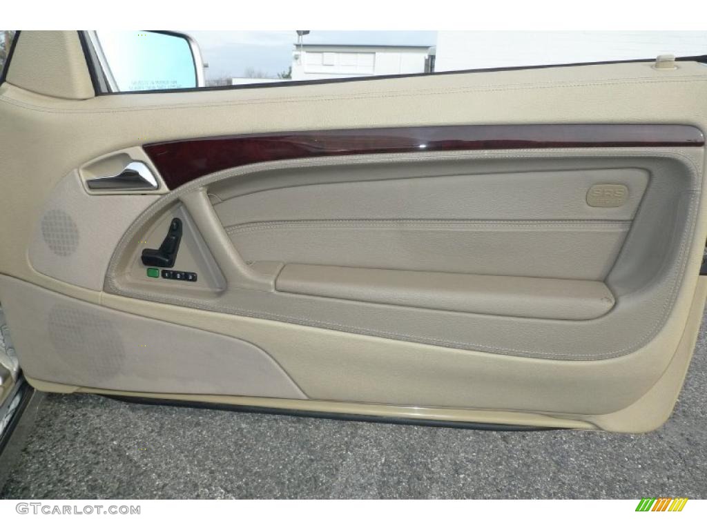 1998 Mercedes-Benz SL 600 Roadster Beige Door Panel Photo #40458979