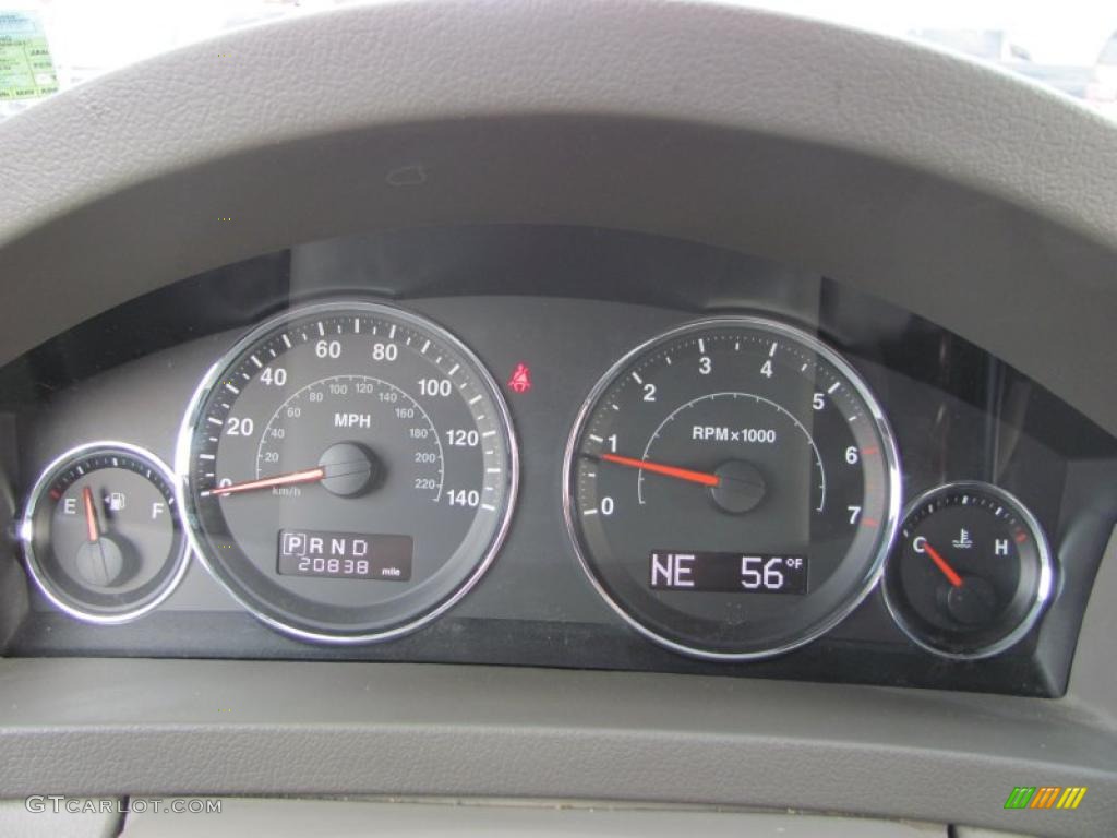 2008 Jeep Grand Cherokee Laredo 4x4 Gauges Photo #40459146
