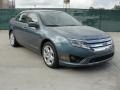 2011 Steel Blue Metallic Ford Fusion SE  photo #1