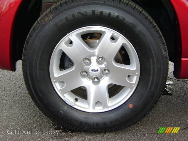 2007 Escape Limited - Red / Medium/Dark Pebble photo #12