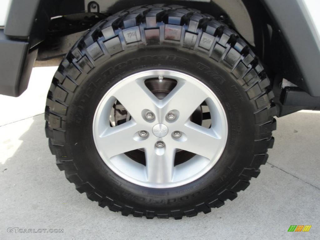 2009 Jeep Wrangler Rubicon 4x4 Wheel Photo #40461722