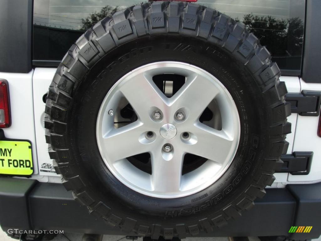 2009 Jeep Wrangler Rubicon 4x4 Wheel Photo #40461818