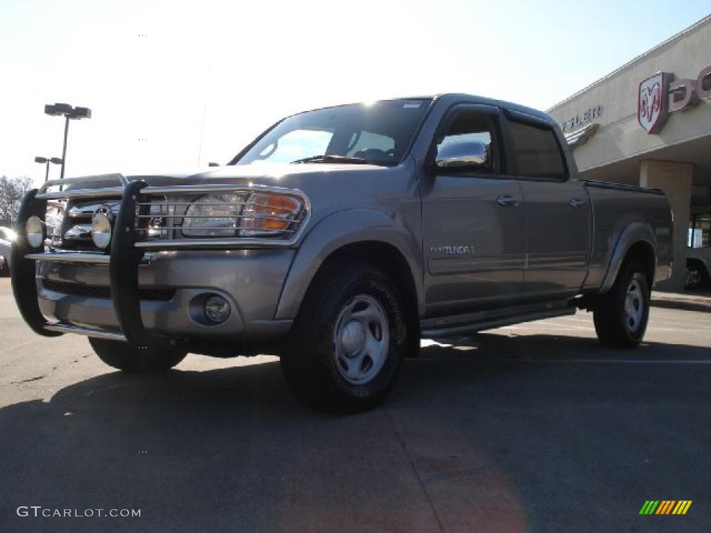 2004 Tundra SR5 Double Cab - Silver Sky Metallic / Light Charcoal photo #7