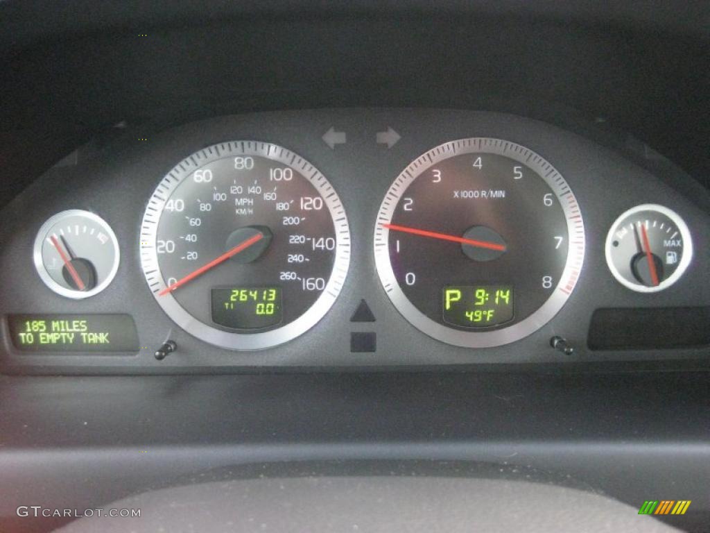 2008 Volvo S60 T5 Gauges Photo #40463759