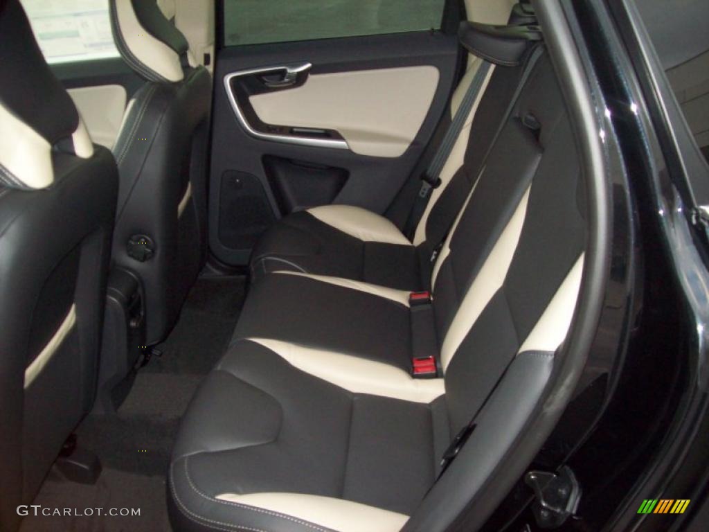 R Design Off Black/Beige Inlay Interior 2011 Volvo XC60 3.2 R-Design Photo #40463919