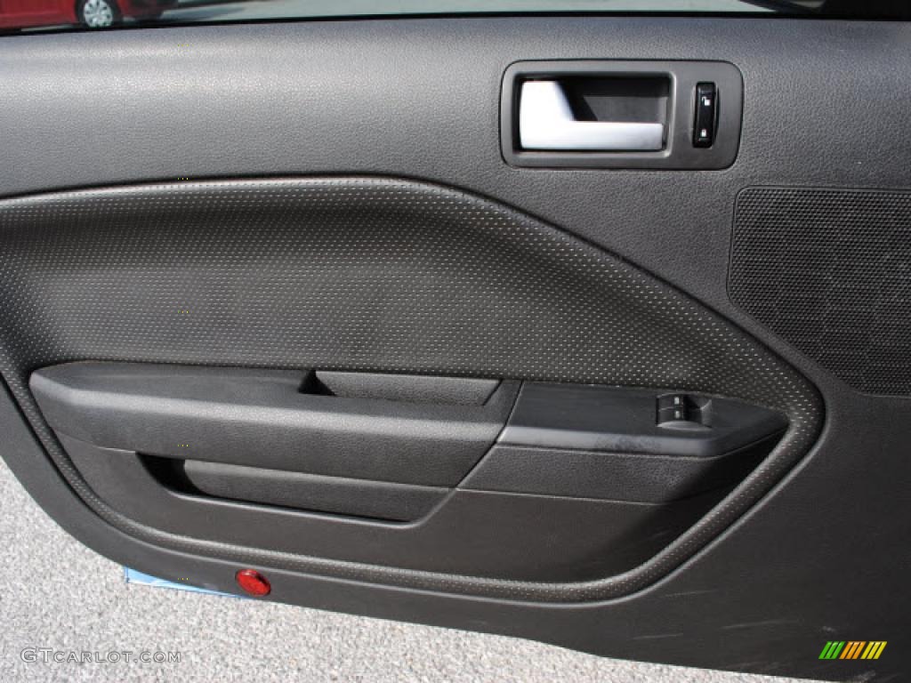 2008 Mustang V6 Deluxe Coupe - Vista Blue Metallic / Dark Charcoal photo #13