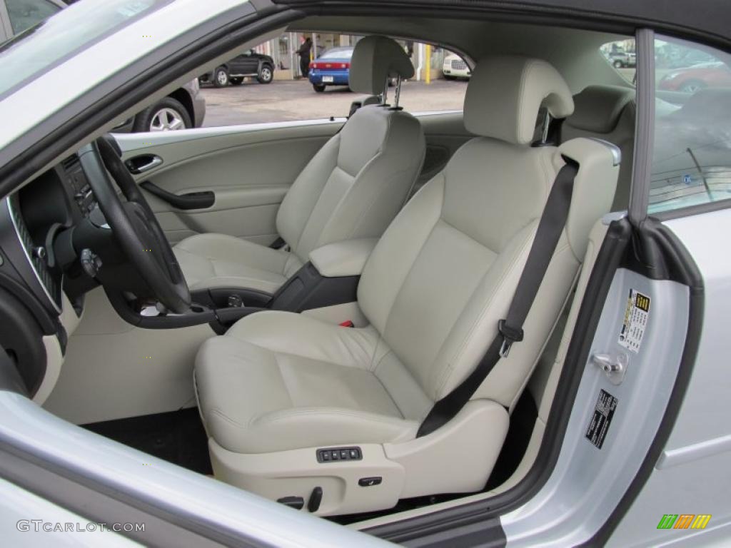 Parchment Interior 2008 Saab 9-3 2.0T Convertible Photo #40465907