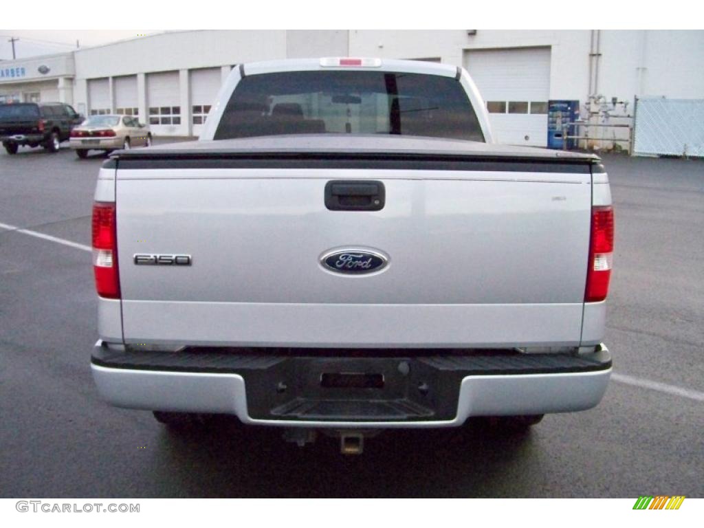 2004 F150 FX4 SuperCrew 4x4 - Silver Metallic / Black/Medium Flint photo #6