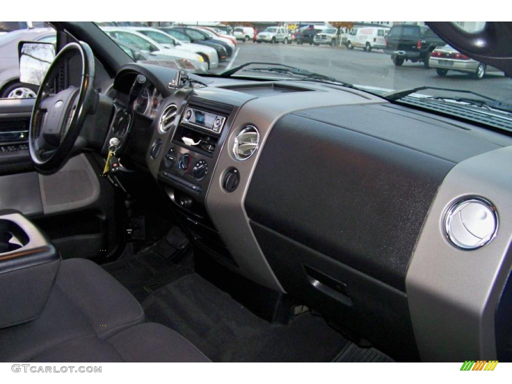 2004 F150 FX4 SuperCrew 4x4 - Silver Metallic / Black/Medium Flint photo #22