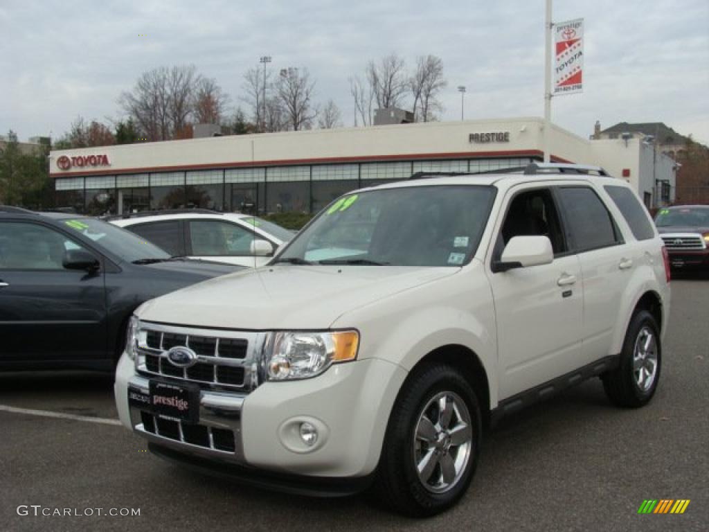 2009 Escape Limited V6 4WD - White Suede / Charcoal photo #1