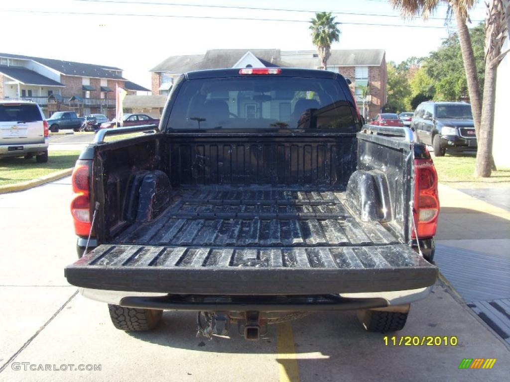 2007 Silverado 1500 Classic Z71 Extended Cab 4x4 - Black / Dark Charcoal photo #4