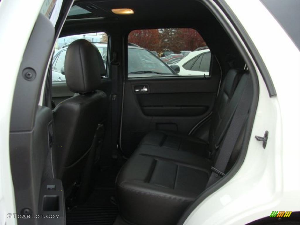 2009 Escape Limited V6 4WD - White Suede / Charcoal photo #13